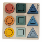 Puzzle cu sortare forme din lemn Free2Play