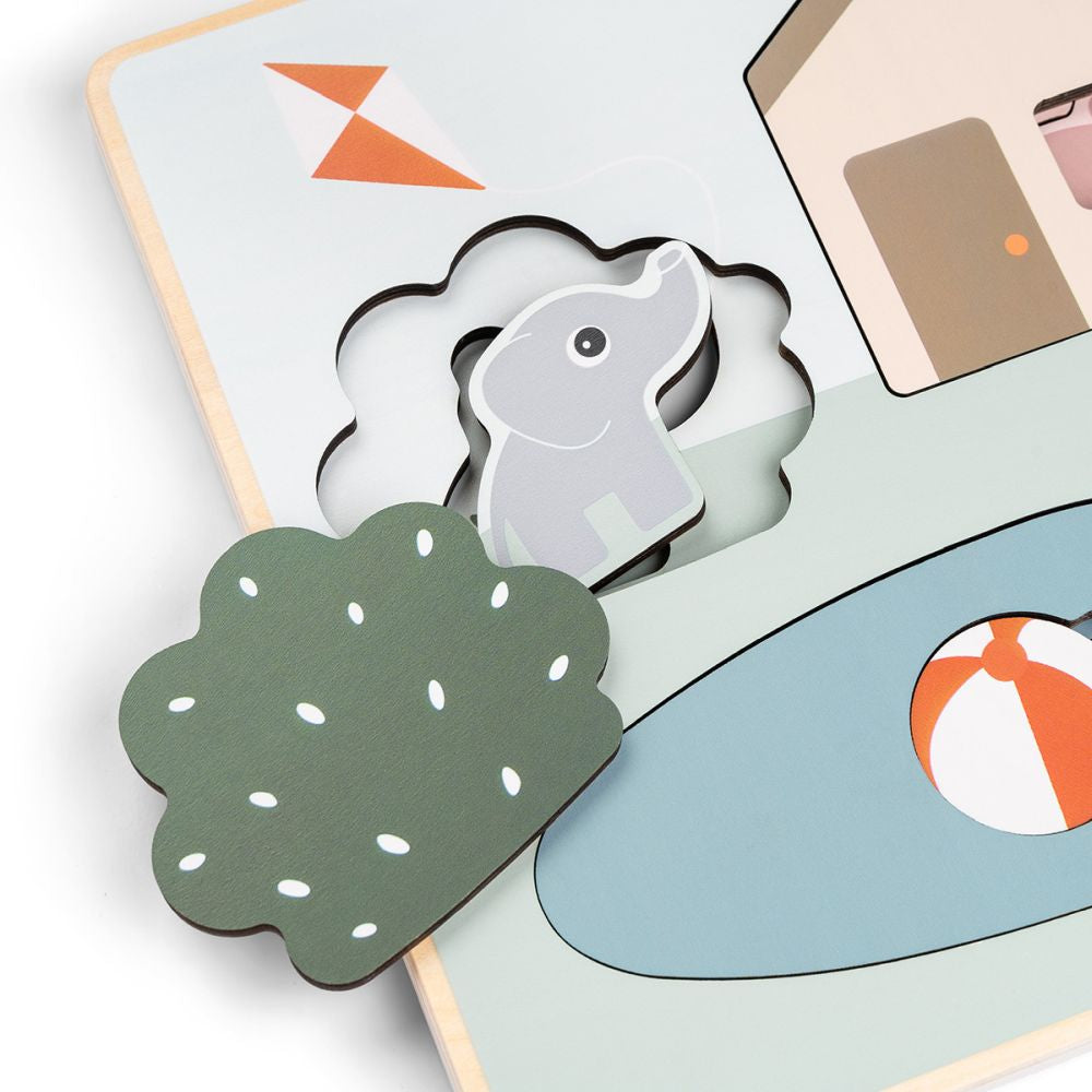 Puzzle Done by Deer din lemn Deer Friends Colour Mix