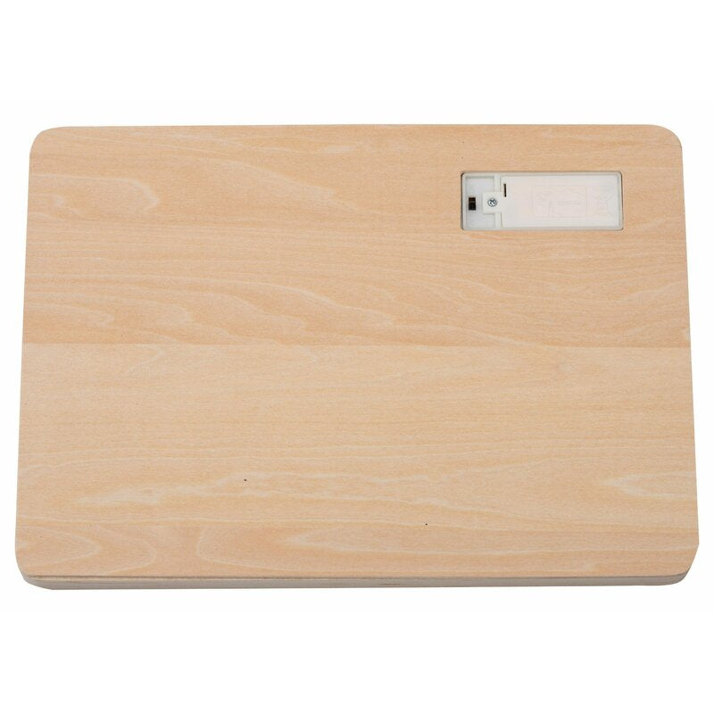 Puzzle muzical din lemn, Free2Play, Cu animalute de la ferma, Cu sunete, Cu maner, Stimuleaza simturile, invatarea prin joc si imaginatia, 29,8 x 21,2 x 3,8 cm, Farm