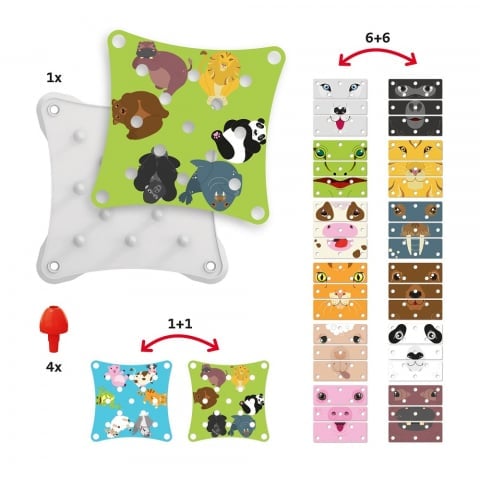 Puzzle Quercetti Ghiceste Animalul
