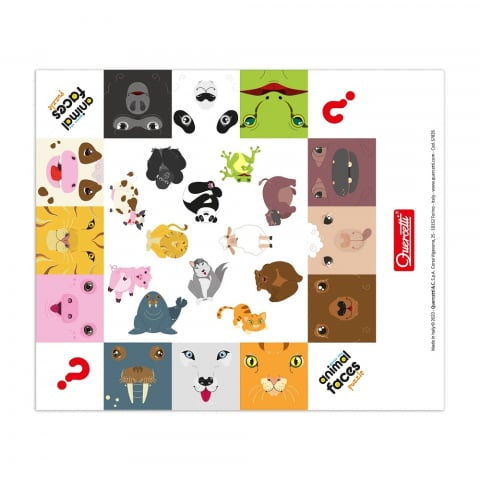 Puzzle Quercetti Ghiceste Animalul