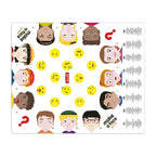 Puzzle Quercetti Make a Face – planșă cu elemente de chip și expresii