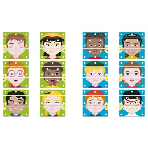 Puzzle Quercetti Make a Face