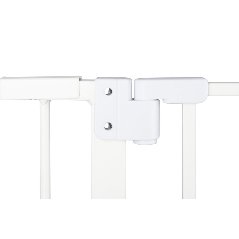 Poartă siguranță Qmini Thor 74–109,4 cm, Alb