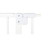 Poartă siguranță Qmini Thor 74–109,4 cm, Alb