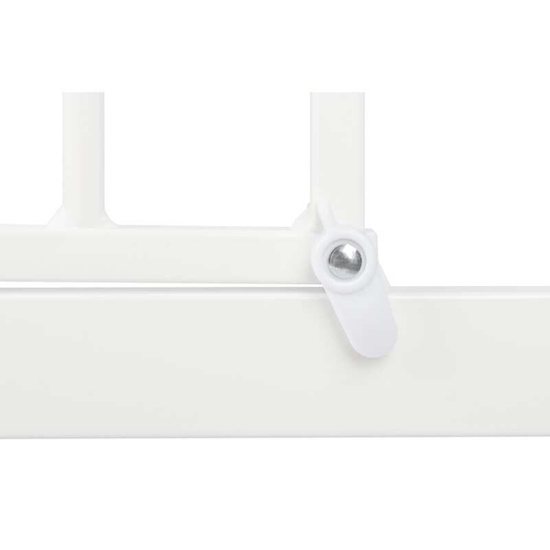 Poartă siguranță Qmini Thor 74–109,4 cm, Alb