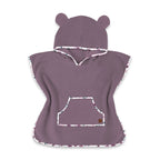 Poncho baie Qmini Heather 1-4 ani, cu glugă – imagine 8