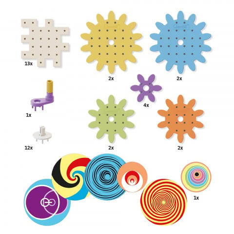 Quercetti Kaleido Gears Eco