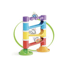 Turn cu bile Quercetti Migoga Tower Sound – turn cu traseu și conectori laterali