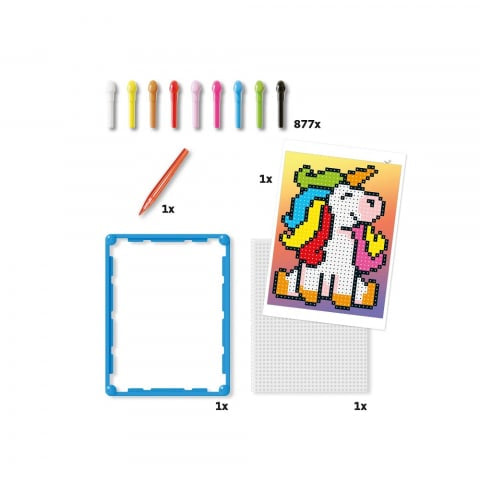 Quercetti Pixel Art Basic Unicorn