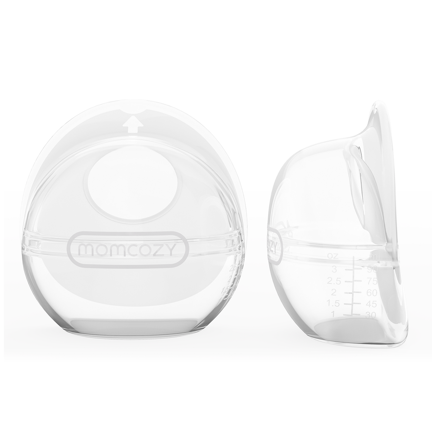 Recipient Colector Lapte Matern Reutilizabil Momcozy Silicon BPA-Free 90ml Set 2 Buc