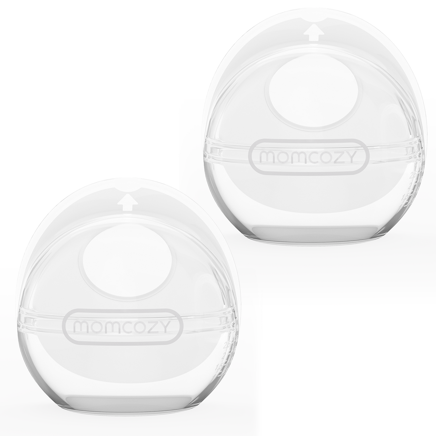 Recipient Colector Lapte Matern Reutilizabil Momcozy Silicon BPA-Free 90ml Set 2 Buc