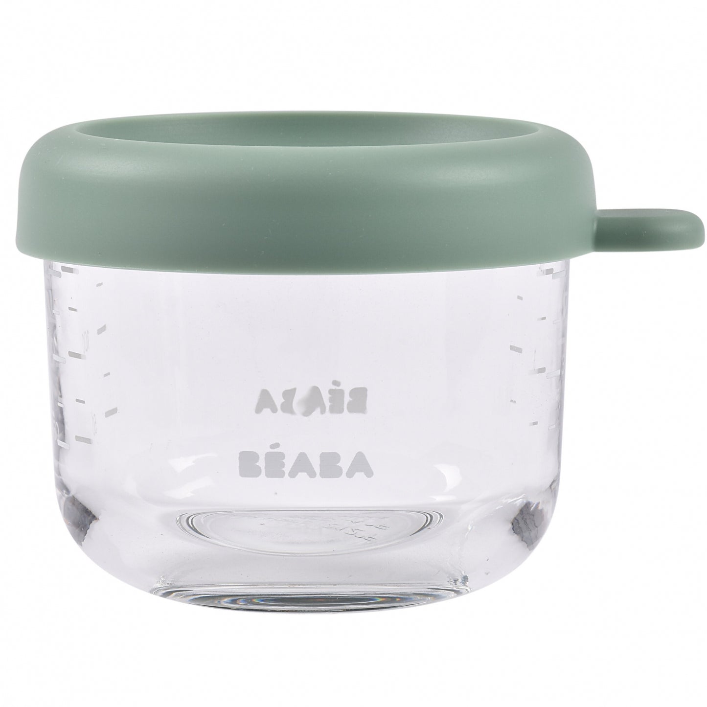 Recipient ermetic sticla Beaba 150 ml Sage Green