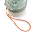 Recipient pentru gustari Done by Deer To Go dublu S Birdee Green, imagine 3