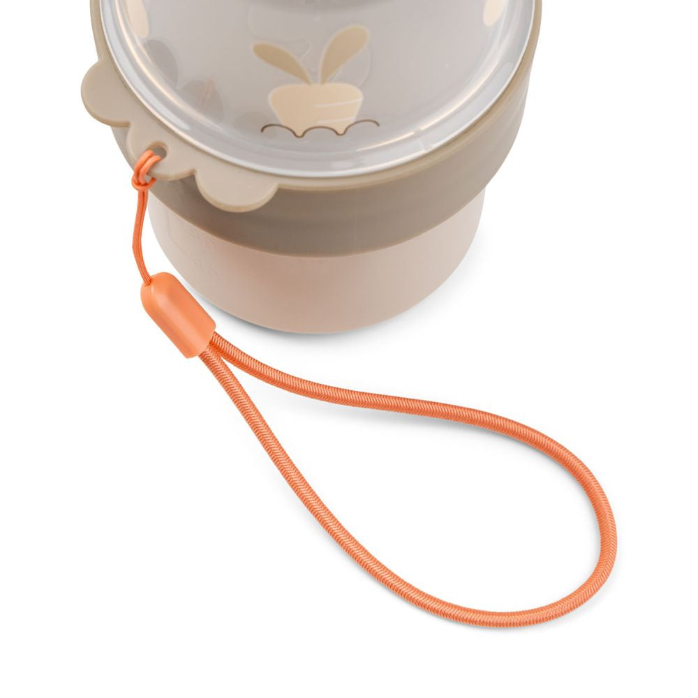 Recipient pentru gustari Done by Deer To Go dublu S Birdee Sand