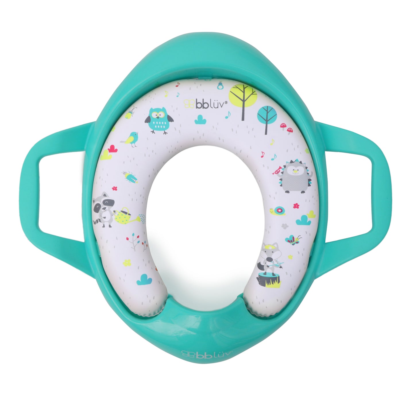 Reductor Toaletă Copii bblüv Poti Aqua - Scăunel WC cu Mânere Ergonomice