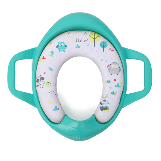 Reductor Toaletă Copii bblüv Poti Aqua - Scăunel WC cu Mânere Ergonomice