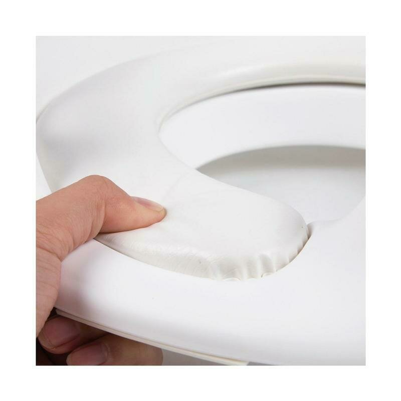 Reductor toaleta, FreeON, Cu perna confortabila si detasabila, Cu manere, 37x9,3x65,5 cm, White