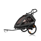 Carucior si remorca de bicicleta Lionelo Cama Grey Graphite - detaliu 3