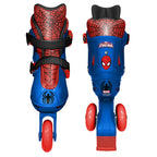 Role, Stamp, Marvel, De la incepator la avansat, Cu 3 roti, Ajustabile, Inchidere prin velcro, Cu frana, Marime 27-30, Spiderman