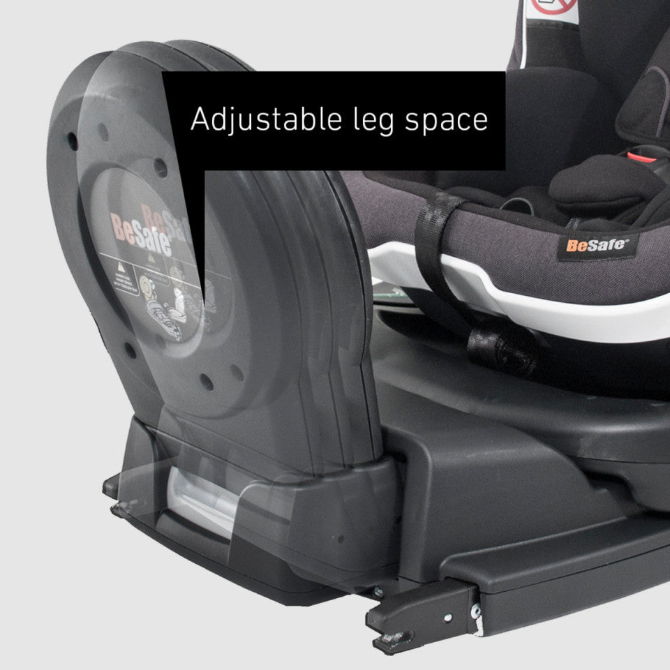 Bază ISOfix BeSafe iZi Modular i-Size - Instalare Rapidă, Picior Sprijin, Compatibilă iZi Modular