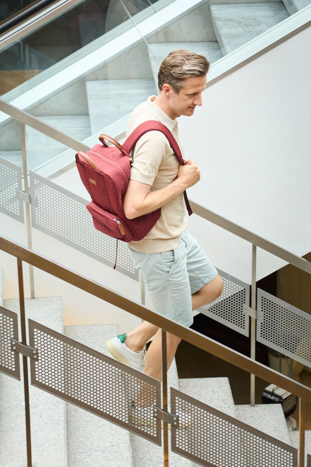 Rucsac Childhome Family Club Signature Urban Dark Burgundy