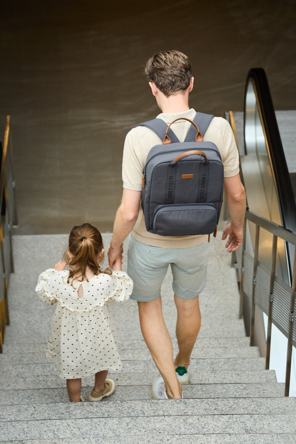 Rucsac Childhome Family Club Signature Urban Dark Grey