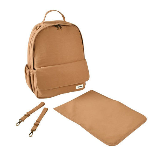Rucsac de Înfășat Beaba Tokyo Ochre 21L cu 9 Buzunare