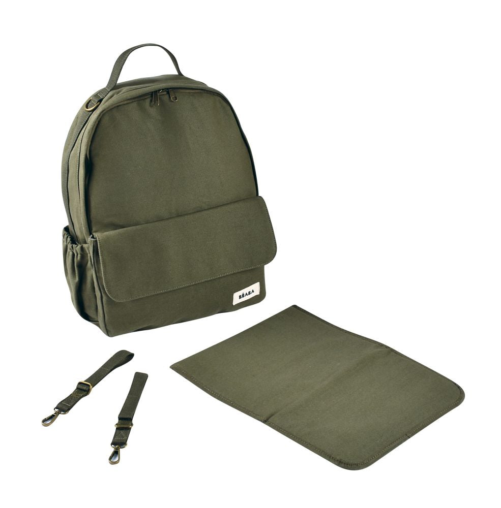 Rucsac de Înfășat Beaba Tokyo Seagrass 21L cu 9 Buzunare