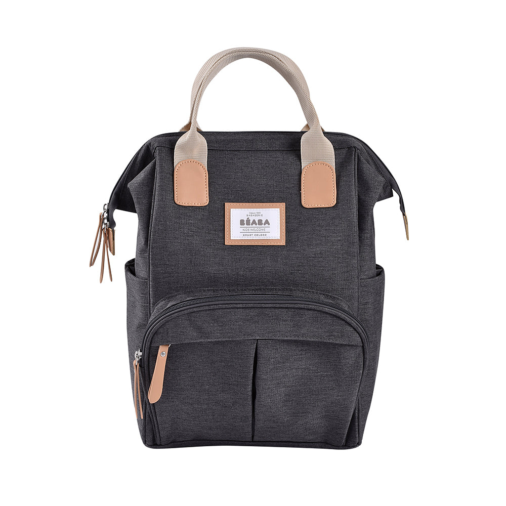 Rucsac de infasat Beaba Wellington Dark Heather Grey