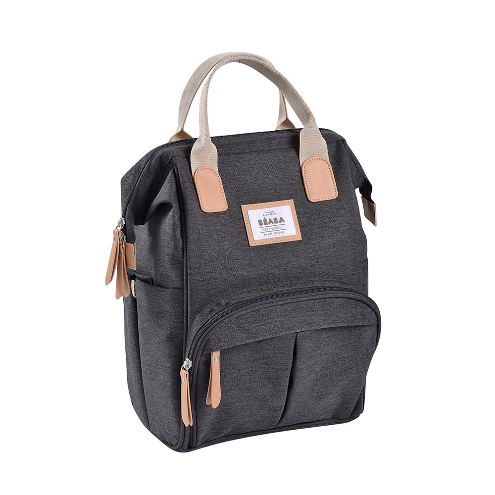 Rucsac de infasat Beaba Wellington Dark Heather Grey