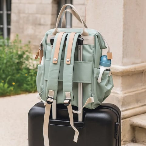 Rucsac de infasat Beaba Wellington Sage Green