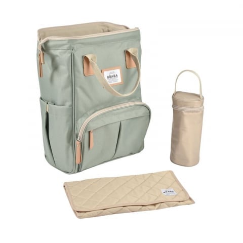 Rucsac de infasat Beaba Wellington Sage Green