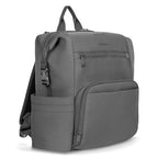 Rucsac pentru mamici Lionelo Cube Gri – rucsacul din lateral