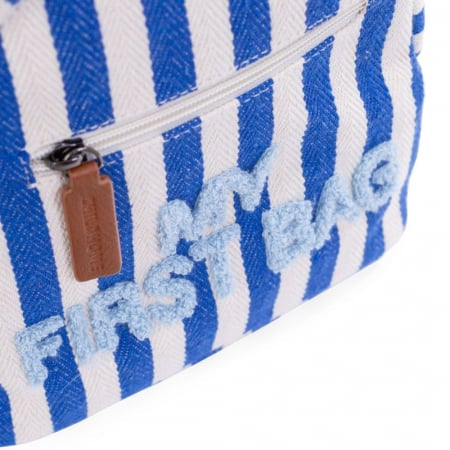 Rucsac pentru copii Childhome My First Bag Albastru Alb