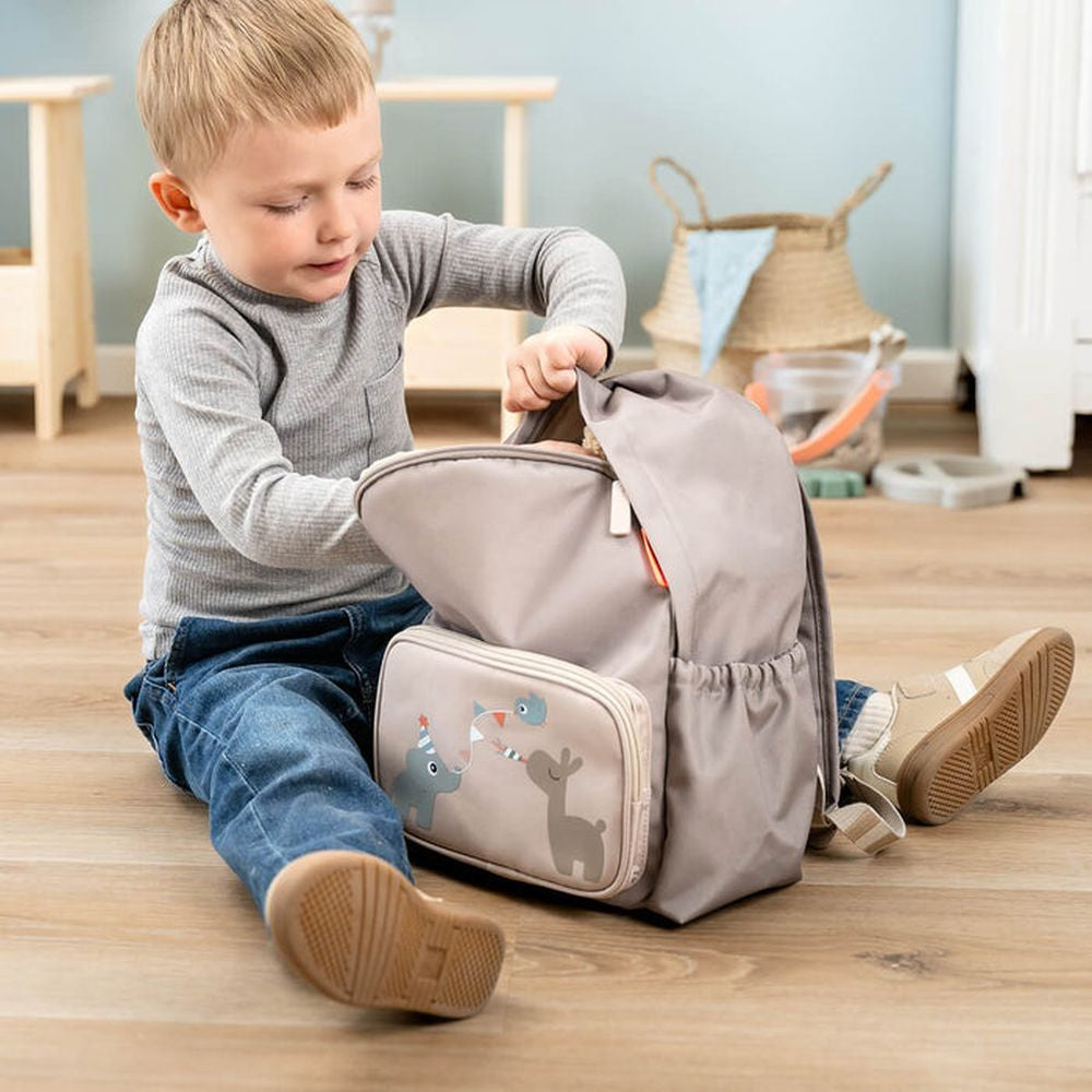 Rucsac Copii Done by Deer Celebration Sand 7.5L Poliester Reciclat