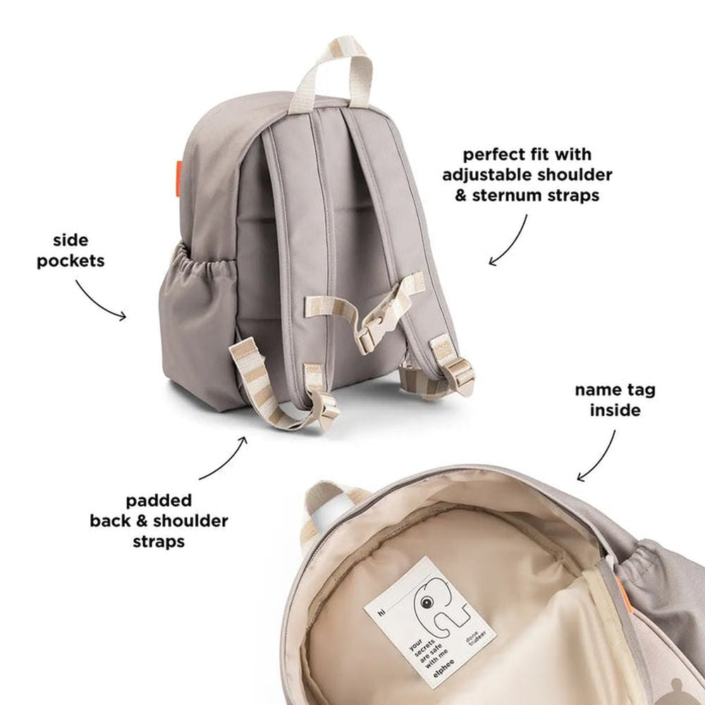 Rucsac Copii Done by Deer Celebration Sand 7.5L Poliester Reciclat