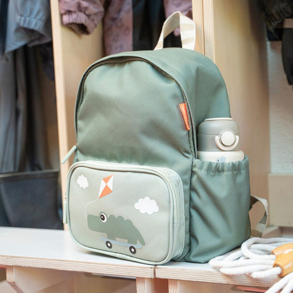 Rucsac Copii Done by Deer Playground Green 7.5L Poliester Reciclat