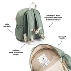 Rucsac Copii Done by Deer 7.5L Playground Green, imagine 3
