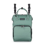 Rucsac pentru mamici Petite&Mars Jack cu 11 compartimente 30 x 42 x 15 cm Misty Green, imagine 3