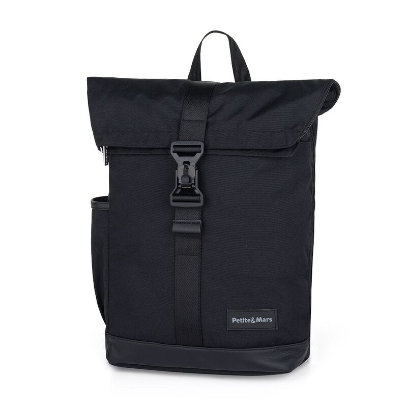 Rucsac pentru mamici Petite&Mars Jakob cu 8 compartimente 30 x 46 x 15 cm, imagine 1