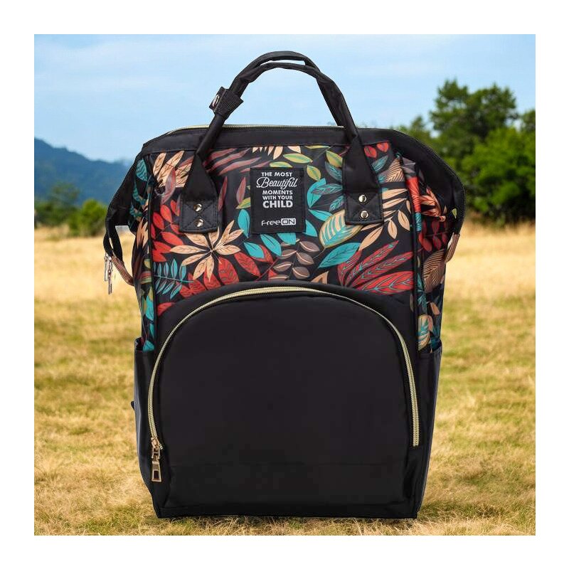 Rucsac pentru părinți FreeON Simply, negru – fotografia 9 a produsului