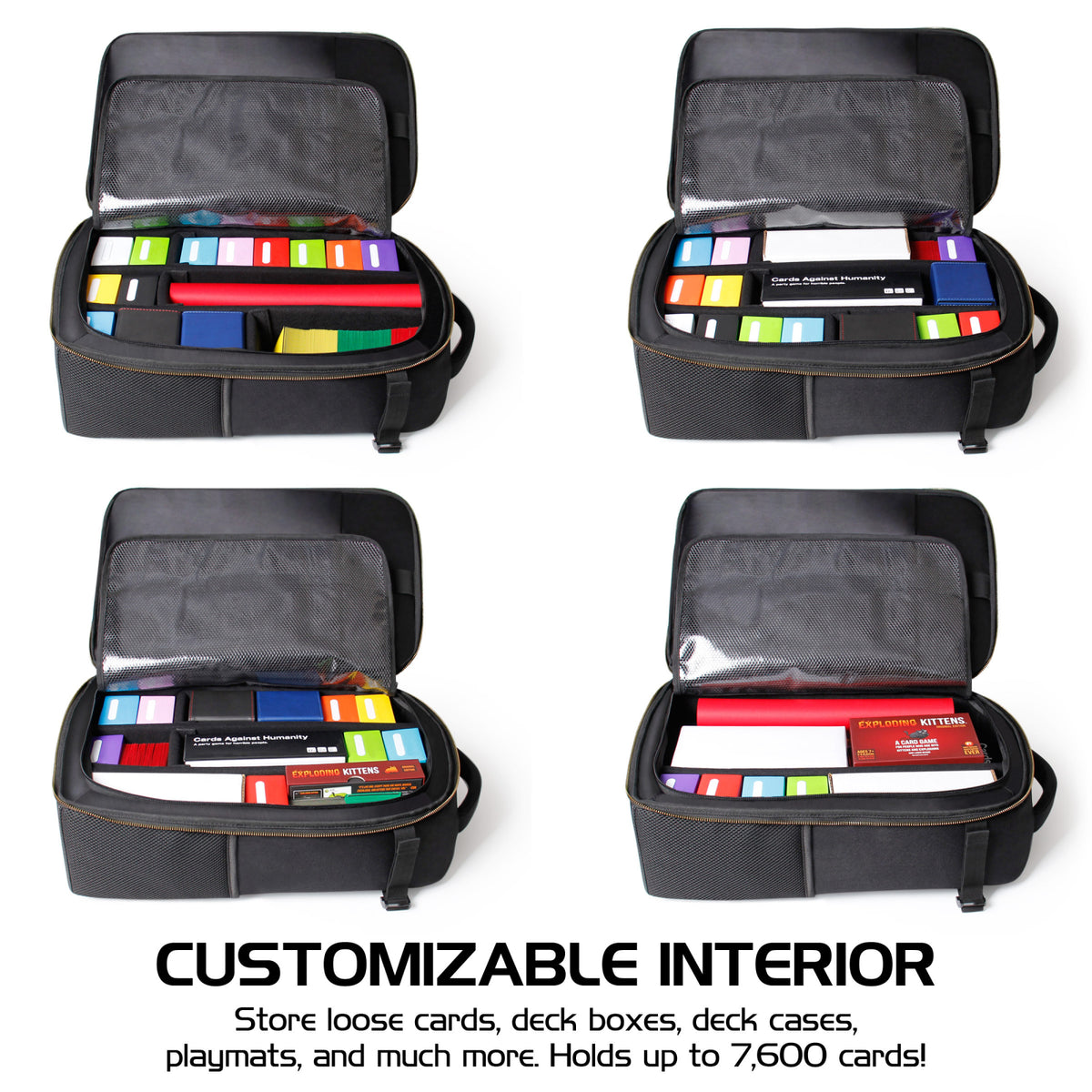 Rucsac TCG Depozitare Canvas Black ENHANCE