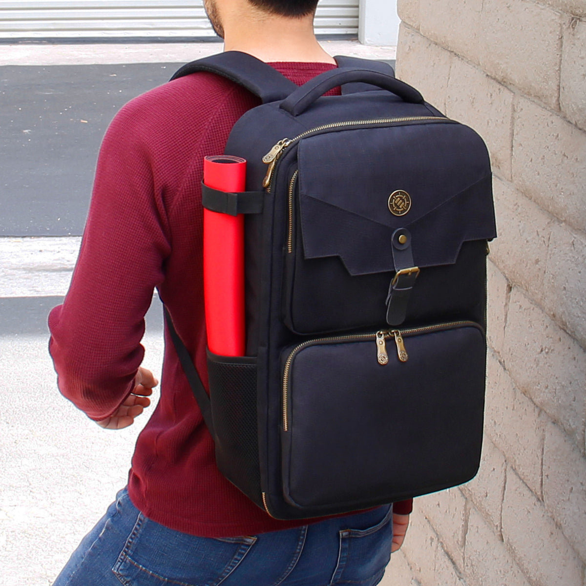 Rucsac TCG Depozitare Canvas Black ENHANCE