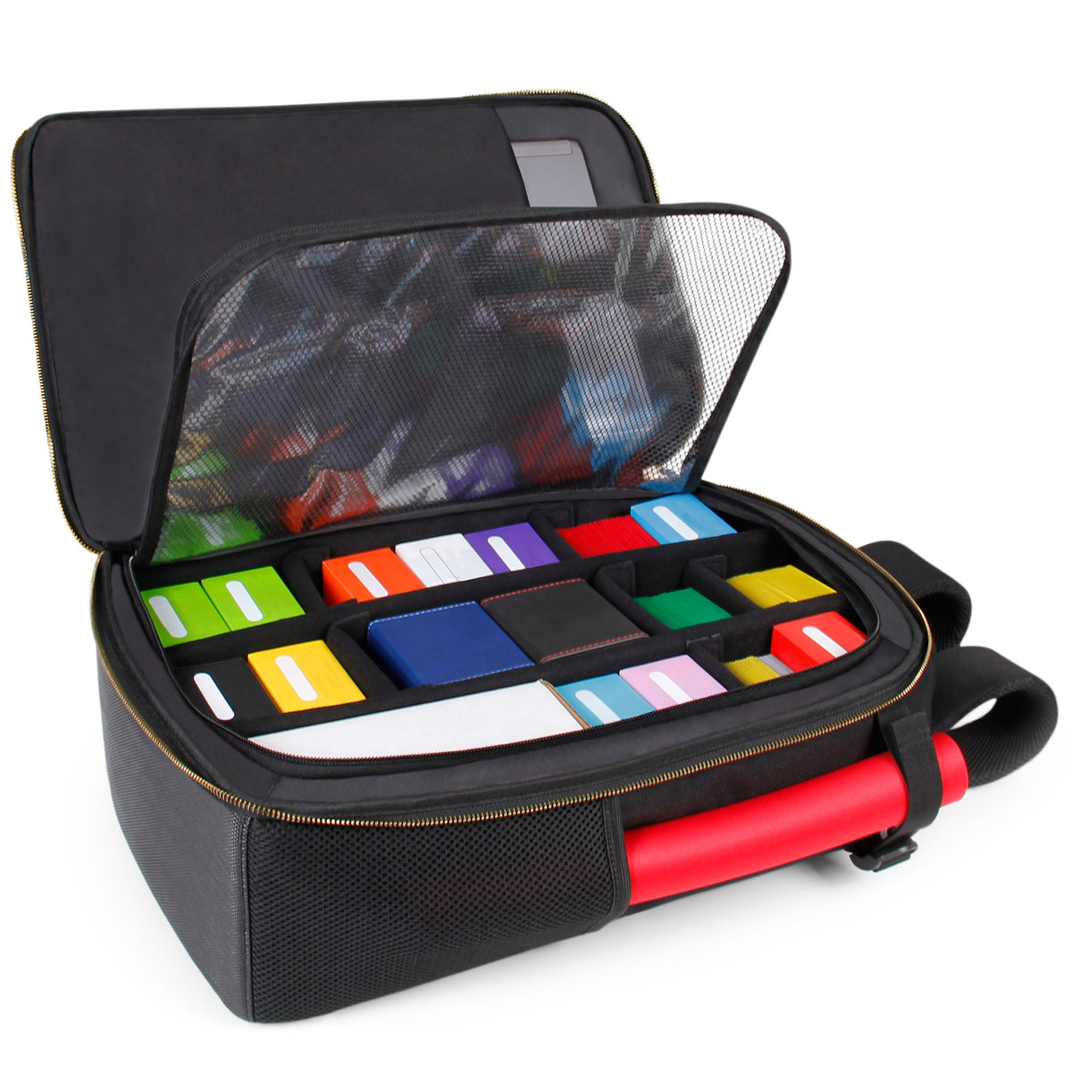 Rucsac TCG Depozitare Canvas Black - Capacitate 7.600 Cărți | ENHANCE Gaming