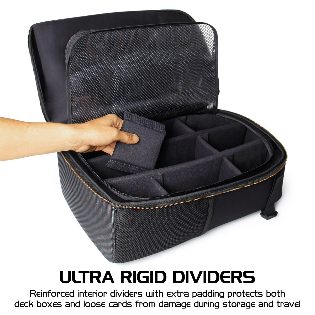 Rucsac TCG Depozitare Canvas Black - Capacitate 7.600 Cărți | ENHANCE Gaming