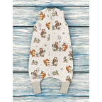 Sac de dormit cu piciorușe MimiNu Time for fun, 103cm, 2,5 TOG