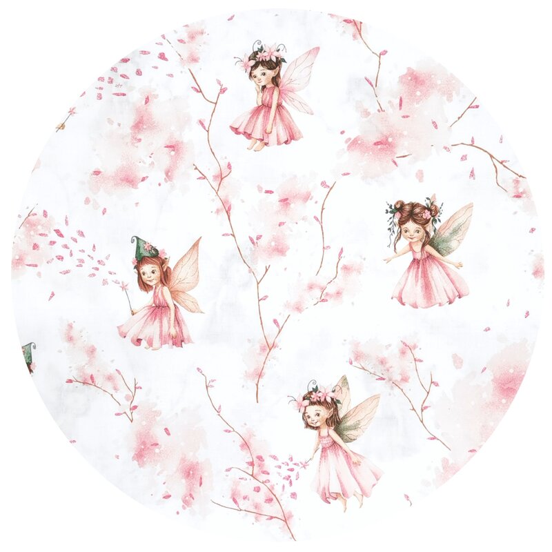 Sac de dormit MimiNu Fairy Pink, 70cm, 2,5 TOG