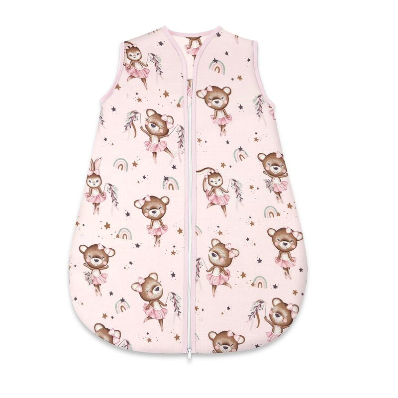 Sac de dormit MimiNu Little Ballerina Pink, 70cm