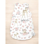 Detaliu Sac de dormit MimiNu Sweet Deer Pink, 70cm